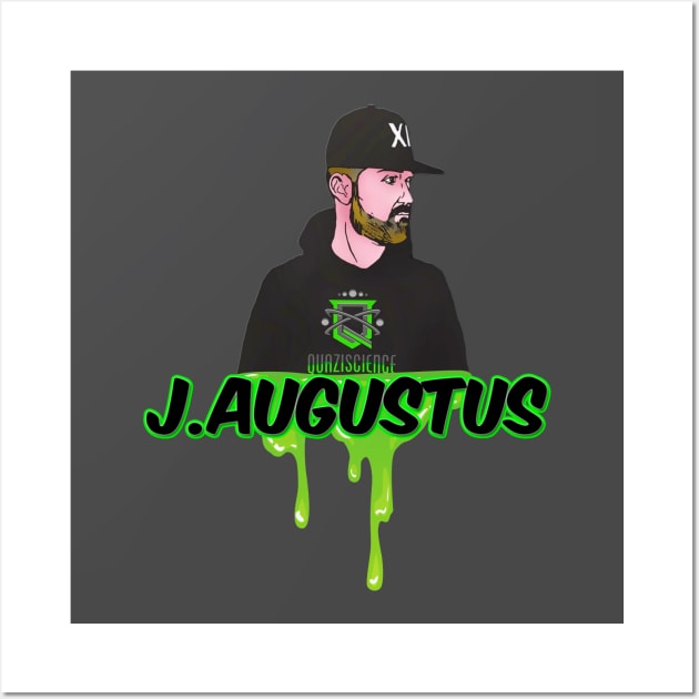 Drips J. AUGUSTUS LOGO Wall Art by J. Augustus